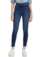 Enormous kart - Comfortable Dark Blue Skinny Fit Denim For Women