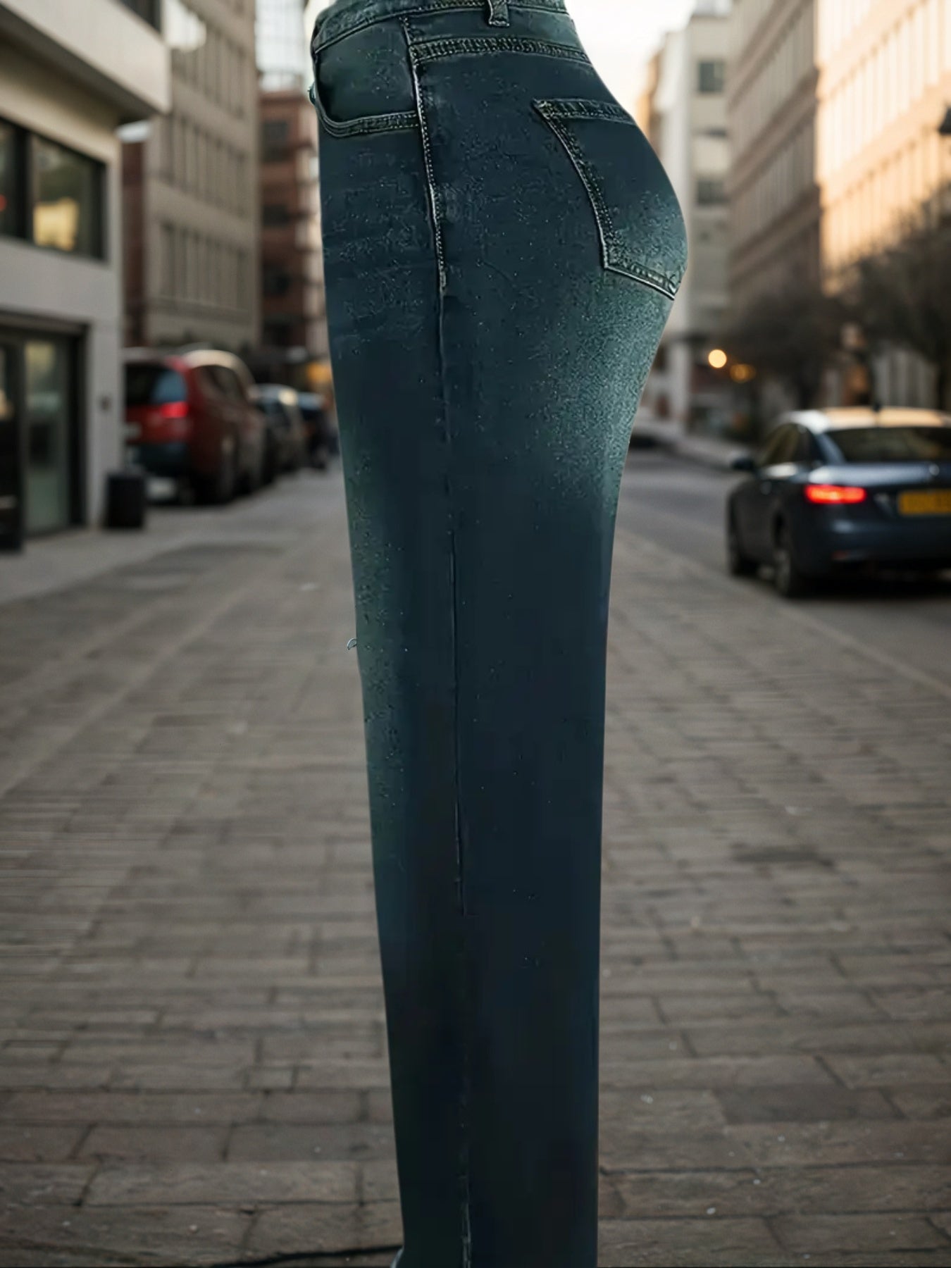 Enormous kart - Womens Mid Rise Wide Leg Jeans – Trendy Relaxed Fit Denim