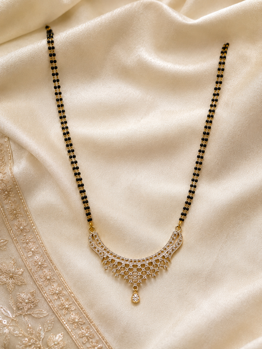 Elegant Mangalsutra for Women | Gold Plated Fashion Jewellery