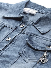 Women's Cotton A-Line Short Length Coat