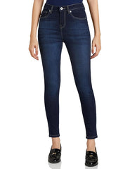 Enormous kart - Comfortable Dark Blue Skinny Fit Denim For Women