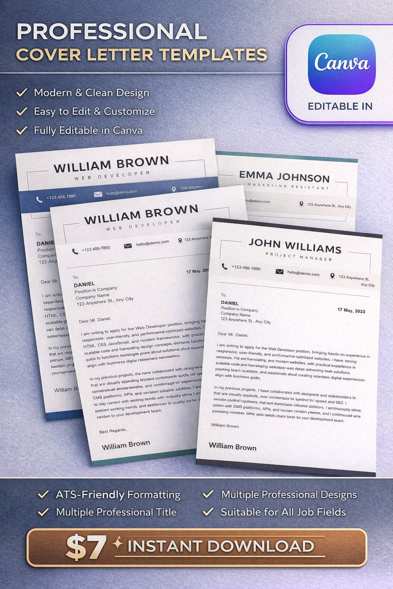 Cover Letter Templets