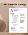 ATS-Optimized Resume Template for Job Applications | Modern & Recruiter-Approved