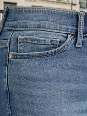 Enormous Kart – Everyday Wear Blue Straight Fit Denim for Women