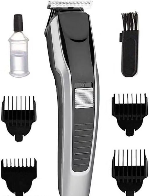 Rechargeable Trimmer for MEN/WOMEN Fully Waterproof Trimmer |BAAL KATNE KI MACHINE| 60 min Runtime 5 Length Settings (Grey, Black)