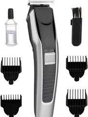 Rechargeable Trimmer for MEN/WOMEN Fully Waterproof Trimmer |BAAL KATNE KI MACHINE| 60 min Runtime 5 Length Settings (Grey, Black)