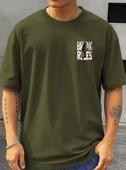 Men T-shirt|Men Printed Round neck T-shirt|Men Graphic print T-shirt|Men Oversize T-shirt