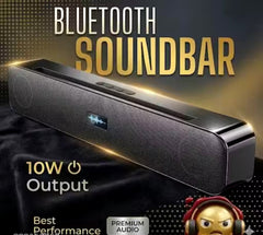 PORTABLE HOME TV Speaker Dynamic Thunder Sound 2400mAh Battery 10W Bluetooth Sound (Black, Stereo Channel)